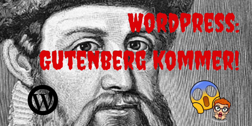 Endringer i WordPress – Gutenberg kommer